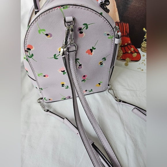 Kate Spade Lilac 3-way purse/backpack NWOT - Picture 15 of 16